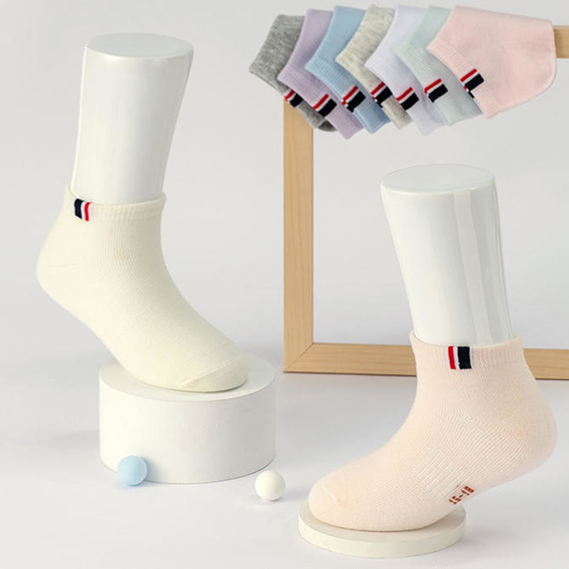 Unisex Casual Cotton Breathable Mesh Children's Ankle Socks