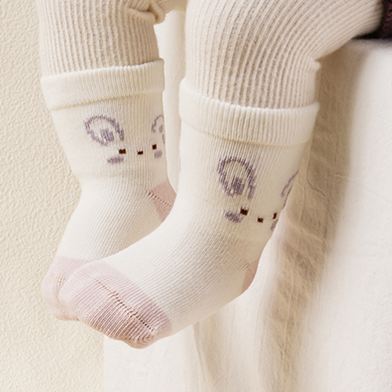 Seamless Antibacterial Soft Comfortable Cute Baby Ankle Socks
