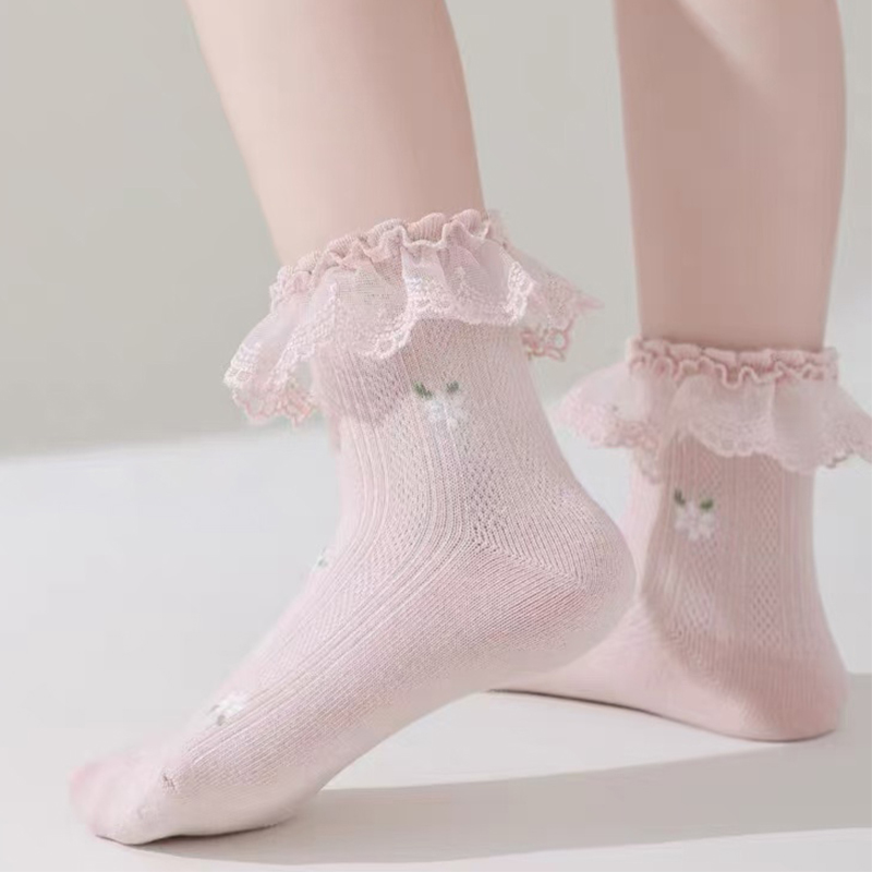 Plant Art Abstract Oil Painting Women's Pattern Socks