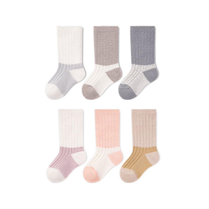 Coral Fleece Comfortable Skin-Friendly Baby Warm Socks