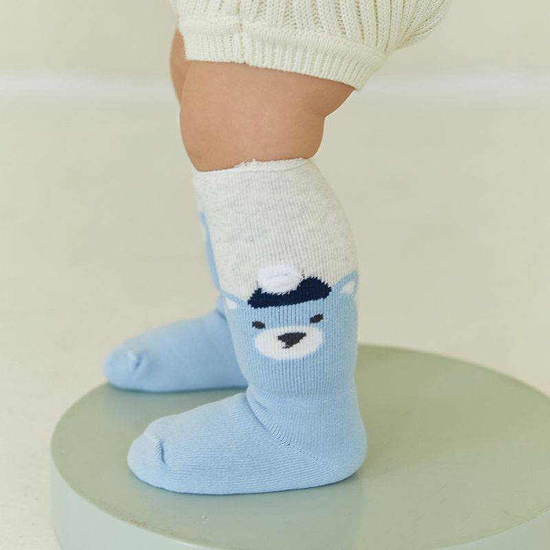 Thermal Storage Terry Long-Staple Cotton Winter Baby Towel Socks