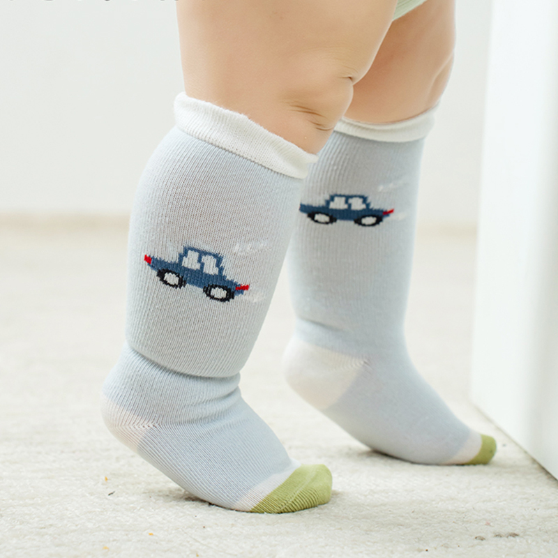 Non-Fluorescent Antibacterial Soft Baby Classic Stockings