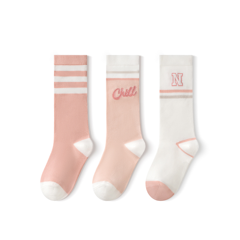 Colorblock Youth Half-Crew Sock
